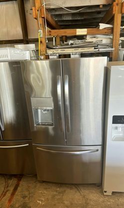 Stainless Steel Samsung 3-Door Fridge