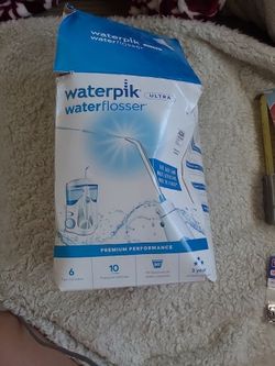 Waterpik Ultra Water Flosser White WP-100W open box factory sealed bag