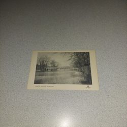 NORTH BRIDGE, CONCORD UNUSED POSTCARD BY PAUL REVERE POST CARD SERIES A.