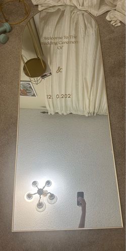 Mirror 70”x 25”