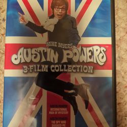 Austin Powers international man of mystery, Austin Powers the spy who shagged me, Austin Powers Goldmember