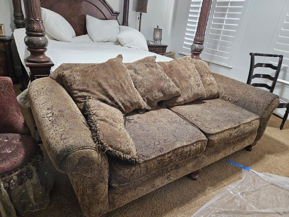 Ashley Chenille Sofa