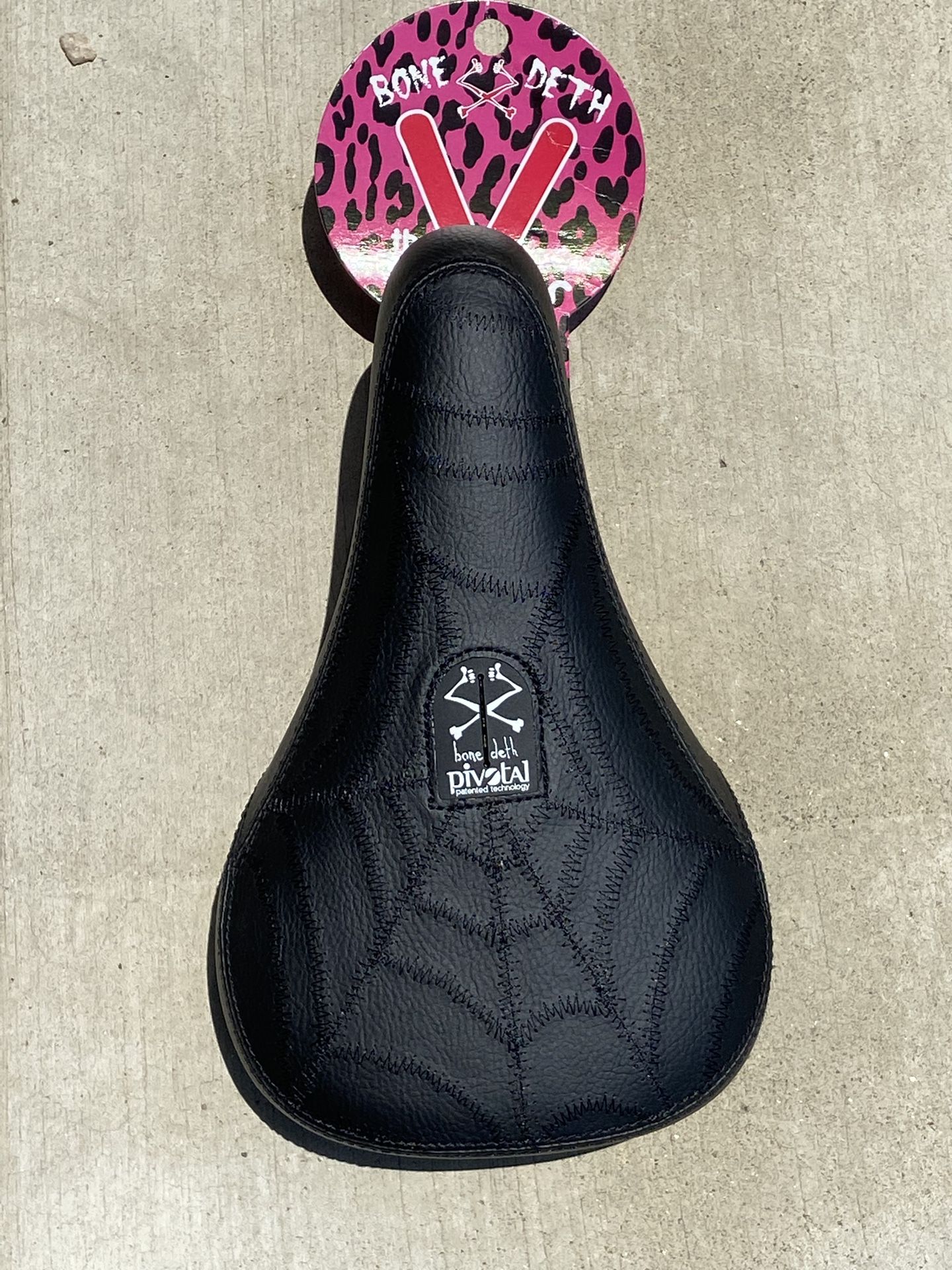 Bone Deth “Spider” BMX saddle