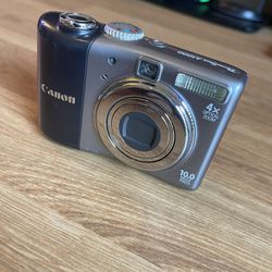 Canon Powershot A1000 IS Digital Camera Point And Shoot CCD Sensor
