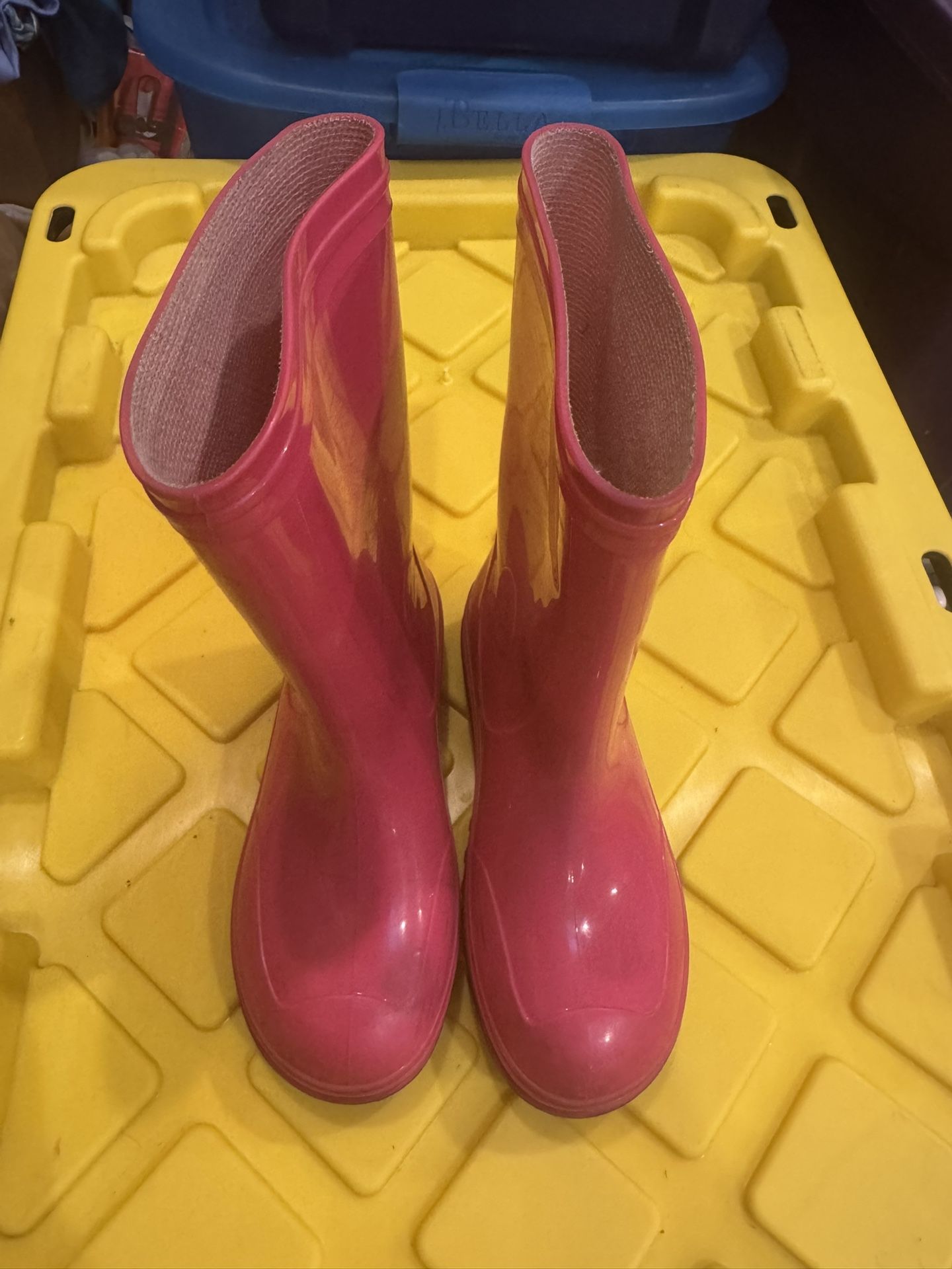 GUC Kids Pink Rain Boots Size 2