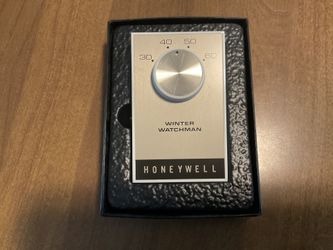 HONEYWELL “WINTER WATCHMAN” Signal System For Low House Temperature 