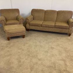 Flex Steel Couch Set 