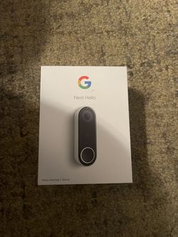 Google Nest Hello wired