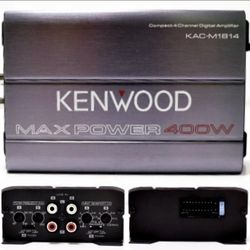 New Kenwood 4 Channel Marine Amplifier