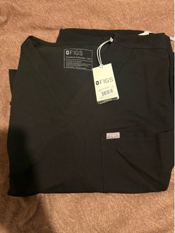 FIGS black set 5XL