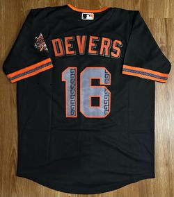 Devers Giants Gigantes STITCHED jersey black brand new with tags