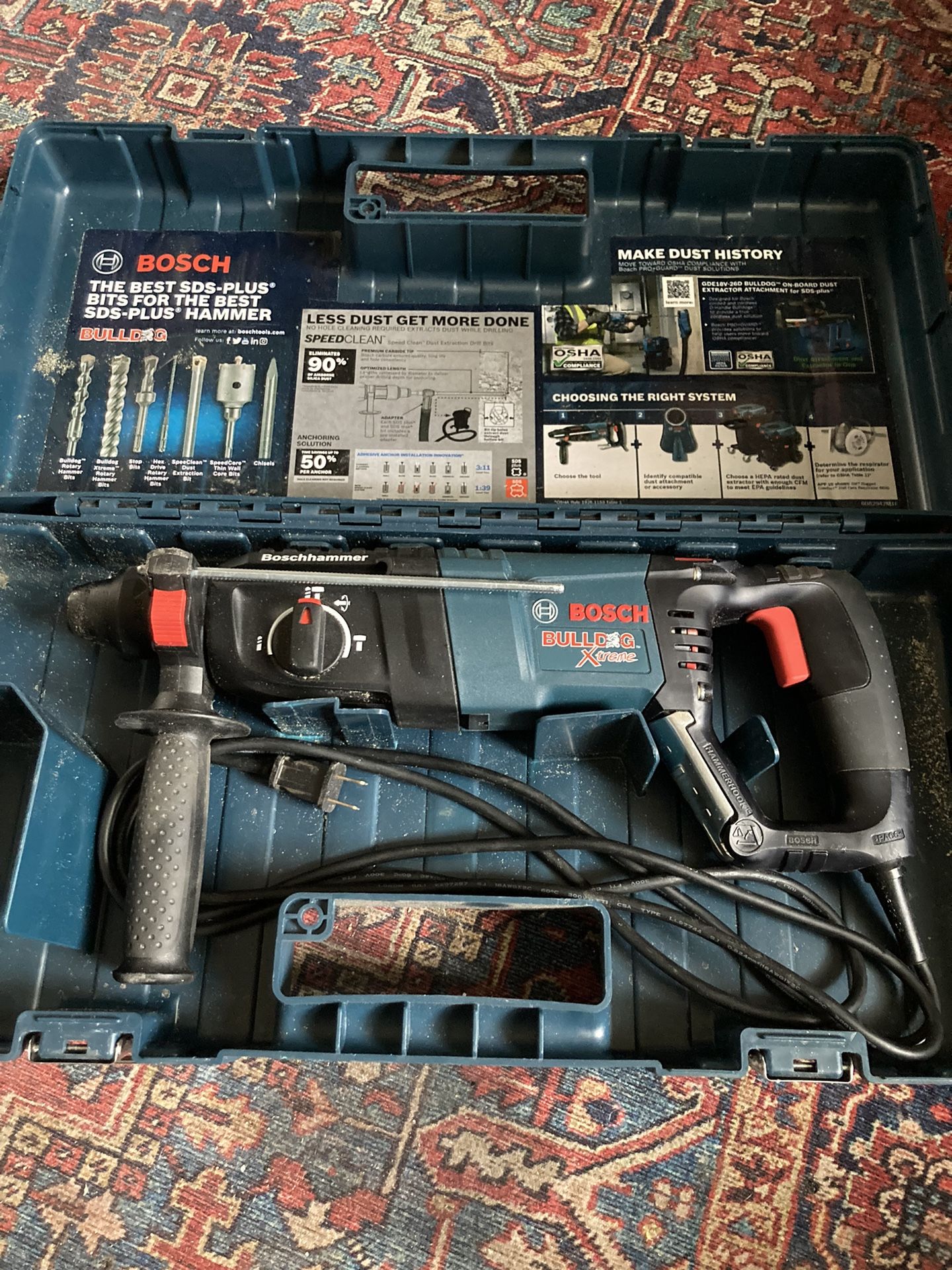 Bosch Bulldog Extreme Hammer drill 