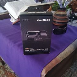 Live STRAMER CAM Pw313 AVer Media And It Still Has The Tape On It