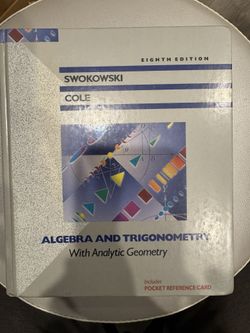Algebra and Trigonometry With Analytic Geometry Swokowski Cole