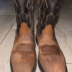 Ariat Work Boots With Composite Toe And Water Proof. 