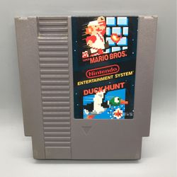 Super Mario Bros And Duck Hunt NES Nintendo Entertainment System Game Cartridge