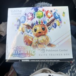 Prismatic evolutions pc etb