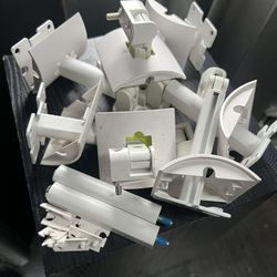 7 x Bose Long Neck UB-20W Cube Speaker Mount (Wall/Celling) White UB20.