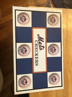 Mets Baseball Checkers
