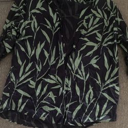Green Leaf Shirt Size XXL