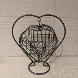Heart Shaped Candle Holder