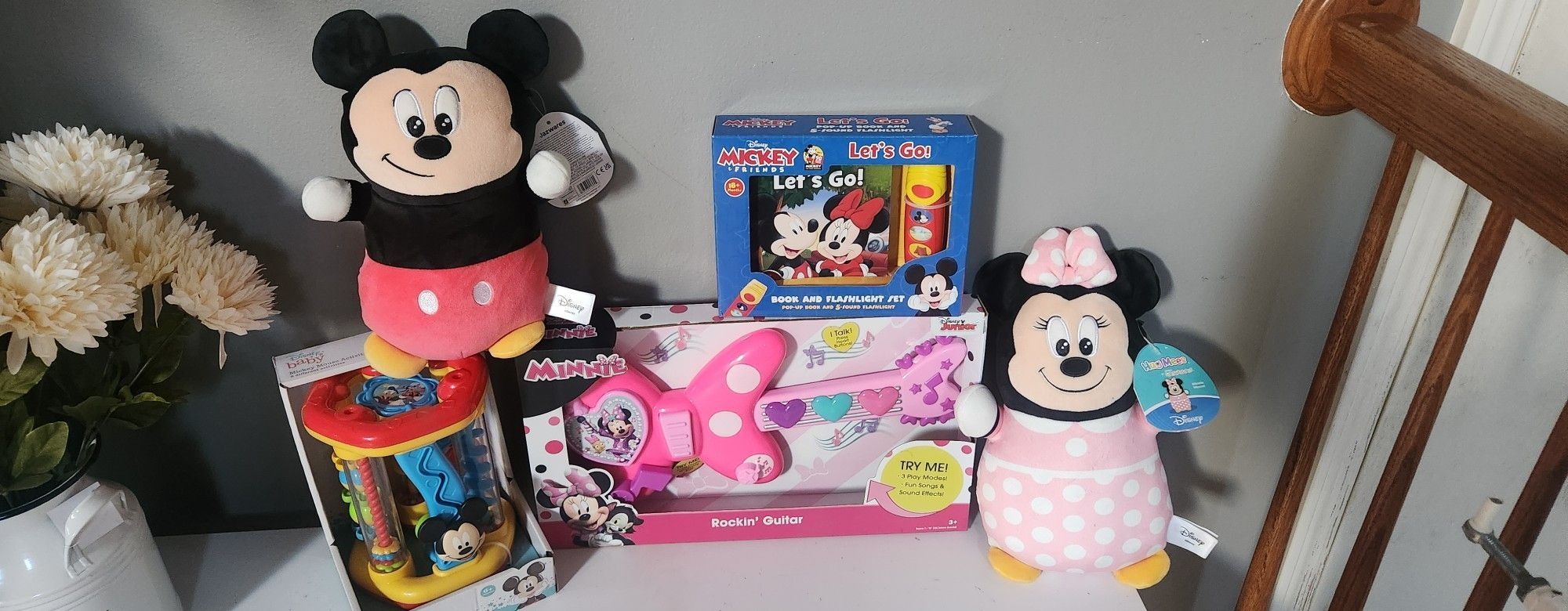 Mickey And Minnie Toy Bundle