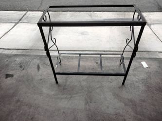 Wrought Iron Table/Stand