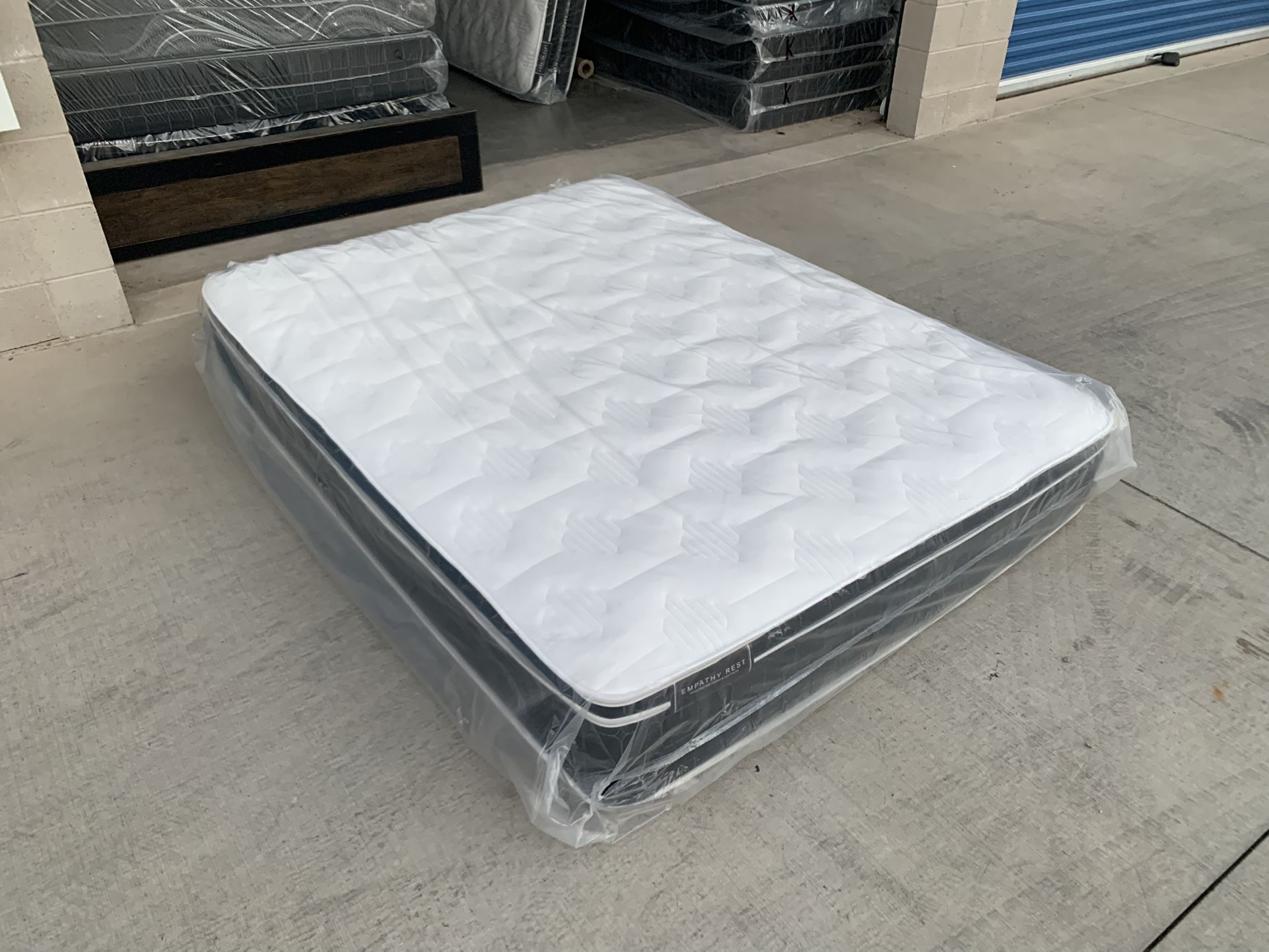 Mattress and boxspring by Empathy Rest,