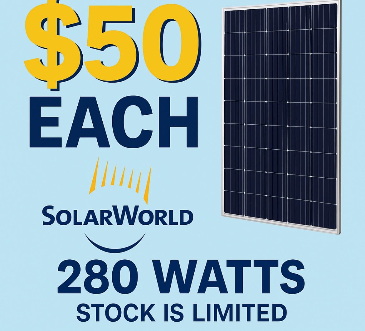 Solar Panel Blowouts