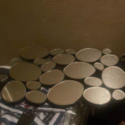 Frameless Mirror , 21” Bottom To Top ,15” Wide,  No Chips, , Great Conditions, $35 Seagoville Tx