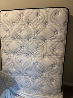 Twin Bed frame and mattress