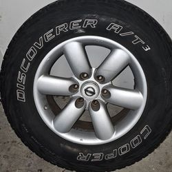 Tire And Rims From A Titan 2011