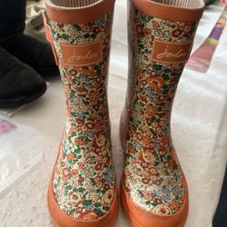 Rain Boots Toddler Girls, Size 11