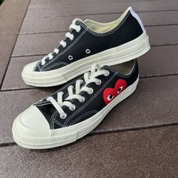 Converse x PLAY Comme des Garçons Chuck 70 Sneakers - Size 8