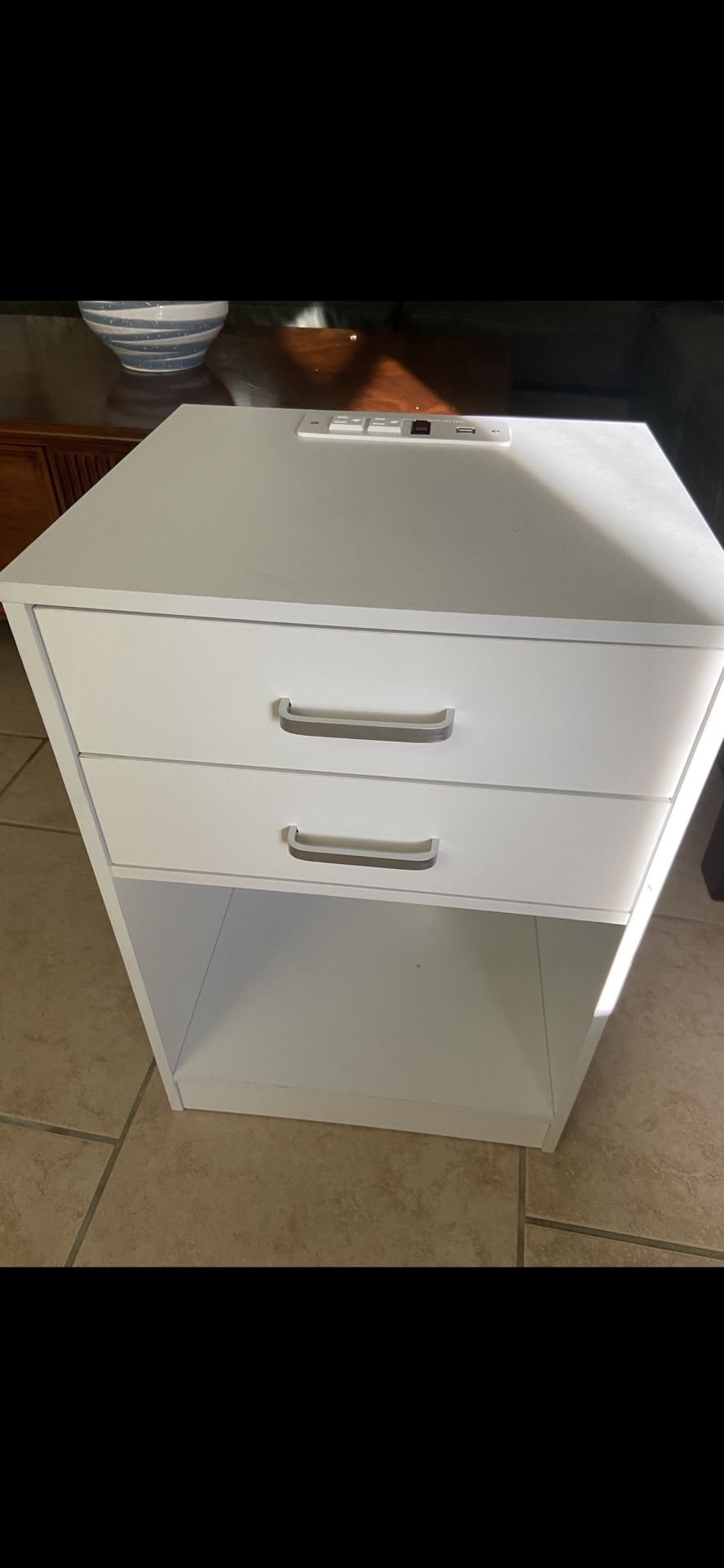 Night Stand With Charging Outlet