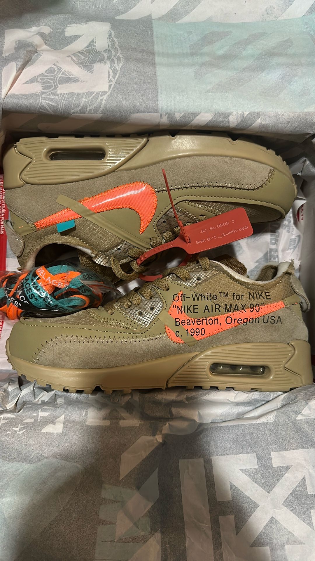 Air Max 90 Off White Size 8 NEW
