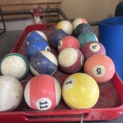Pool Table Balls