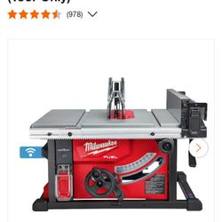 Milwaukee M18 Brushless Lithium Ion Table Saw