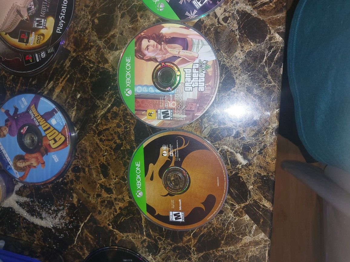4 Xbox One Dvds