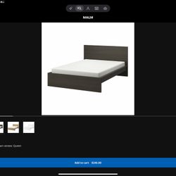 Ikea Bed Frame With Free Mattress 