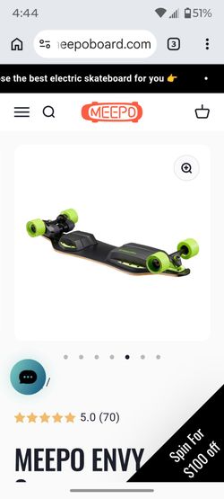 Meepo electric longboard