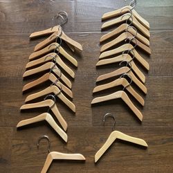 Our Generation 18” Doll,  & Wooden Doll Clothes Hangers Read Description 