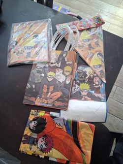 Naruto birthday party supplies