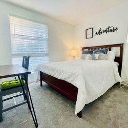 Entire Full-sized Bedroom Set $475 (everything in the photos) 