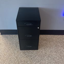 Small 3 Drawer File Cabinet