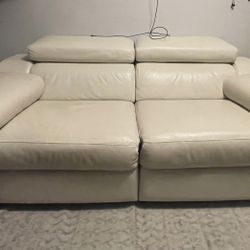 Electric leather Love Seat 