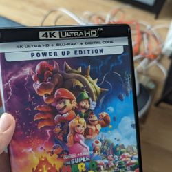 The Super Mario Bros Movie 4k, Blu-ray No Digital Code 