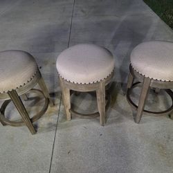 3.. Bar stools..2ft Tall....