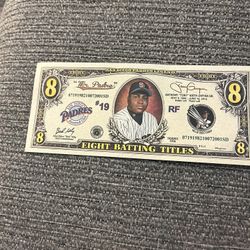 Tony Gwynn 8$ Bill