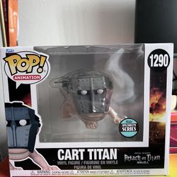 Attack On Titan Funko Cart Titan 